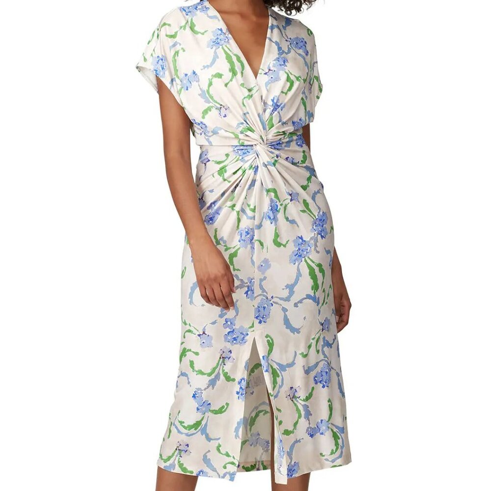 Prabal Gurung Collective » Brushstroke Floral Twist Dress